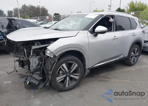 2021 Nissan Rogue Sl Fwd from USA, damaged, VIN 5N1AT3CA5MC818521
